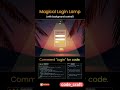 Creative Login Page Design 💡| Toggle Background EffectSmooth Login UI Animation 🌅 Click to Show/Hide