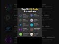 Top 10 Vs code Extensions #vscode