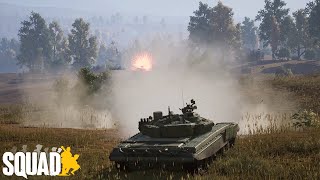 TANKS FRONT! T-72 Platoon Engages Leopards in Open Field Combat | Eye in the Sky Squad Gameplay