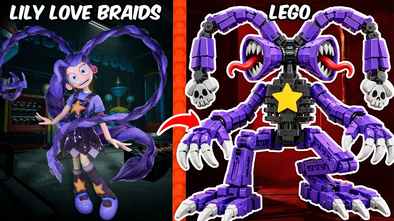 LEGO Poppy Playtime: Lily を SIREN HEAD に変えてしまった!? | AM Bricks JP