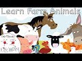 Learn Farm Animal Names and Sounds | Best Kids Educational Video | Cheriebooks Kids Learning