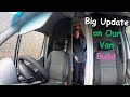 Big Update on our Van Build in Our Mercedes Sprinter