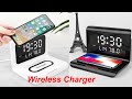 Wireless charger wireless charging pad calendar clockfast charge for iphone for samsung huawei
