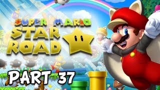 New Super Mario Bros. Wii U Walkthrough - Part 37 SuperStar Road Adventures Gameplay