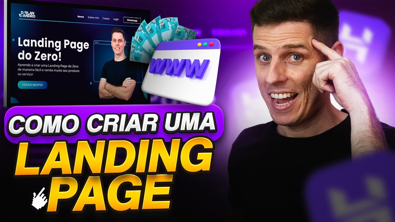 Como Criar uma Landing Page (Página de Vendas e Captura) do Zero! AULA ...