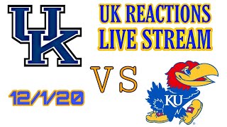 #20 Kentucky vs #7 Kansas - Live Reactions!