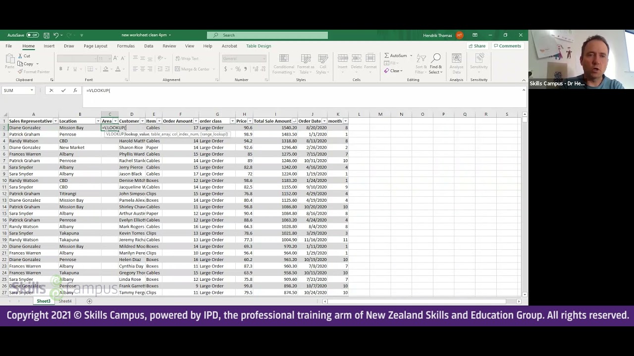 How to: VLOOKUP in Excel | Skills Campus - YouTube