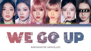 BABYMONSTER || WE GO UP but you are Chiquita (Color Coded Lyrics Karaoke)