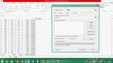 REGRESION LINEAL CON SOLVER EN EXCEL - COEFICIENTES DE REGRESION