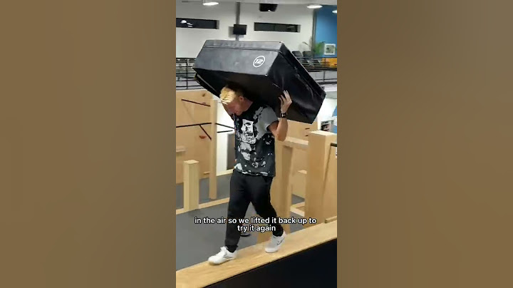 Crazy Trampoline Stunt At Motive School Of Movement In Greenville, South Carolina