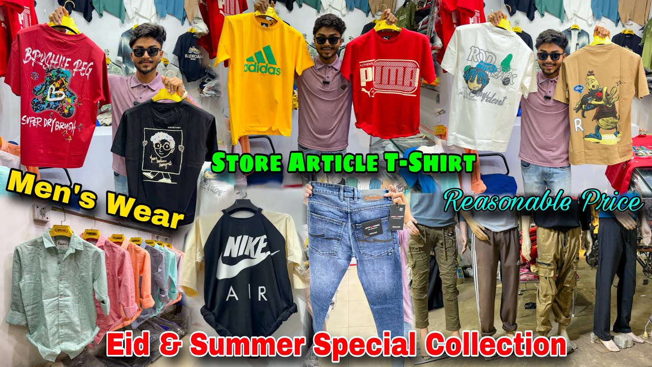 Eid & Summer Special Men’s Wear Collection In Asansol || Store Article T-Shirt