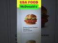 What Food in USA McDonalds Menu? 😍