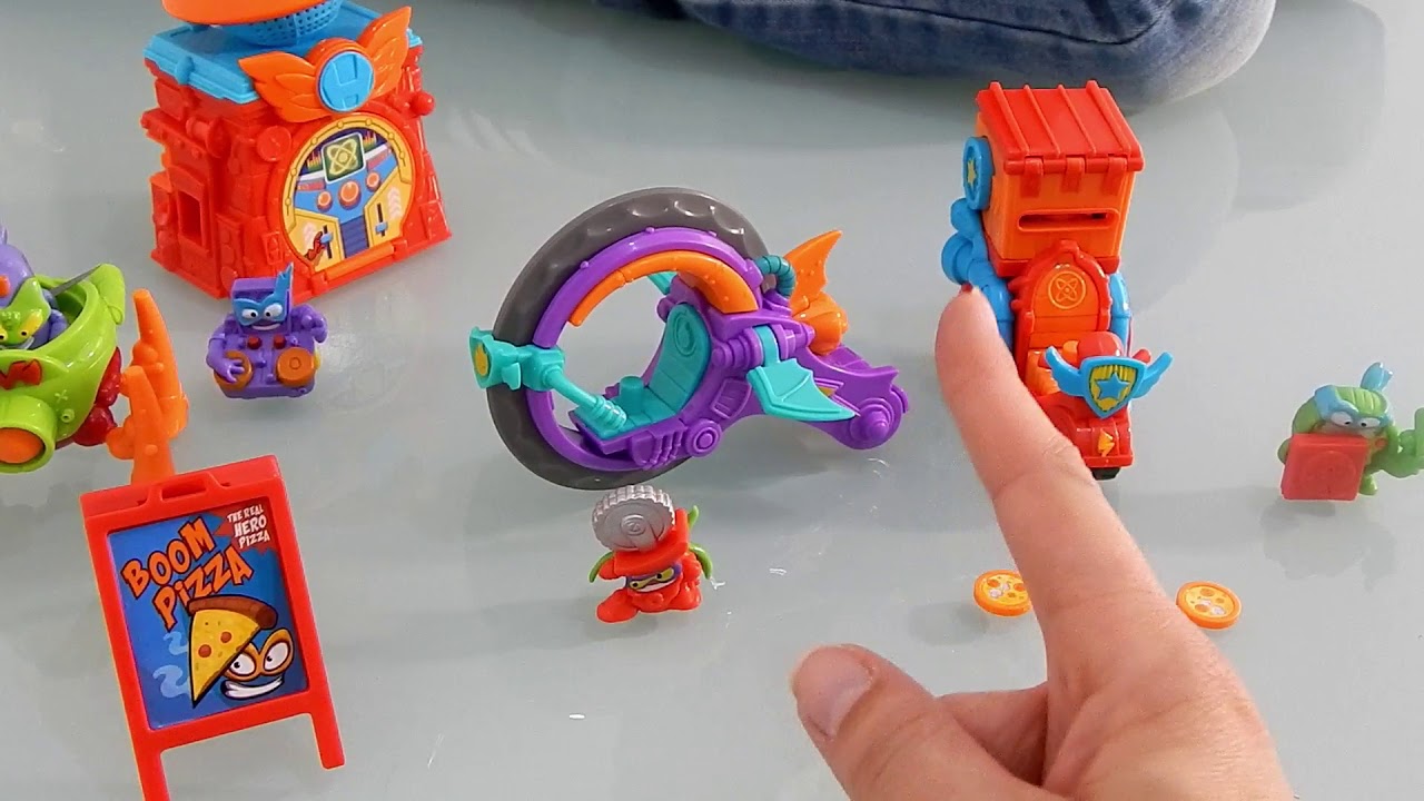Pizza Rider SUPERZINGS SERIE 3 MISSION 3 PIZZA RIDERS- SUPERBOOTS-KABOOM BLASTER ...