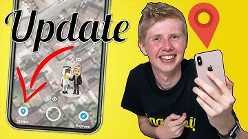 New Snapmap Status (Snapchat Update)