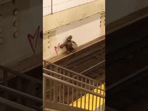 искусство в метрохе Нью-Йорка #1