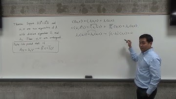 Normal matrices can be diagonalized by unitary matrices