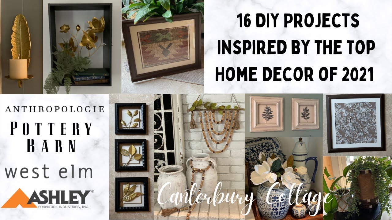 16 DIY PROJECTS INSPIRED BY THE TOP SELLING HOME DECOR OF 2021 ...