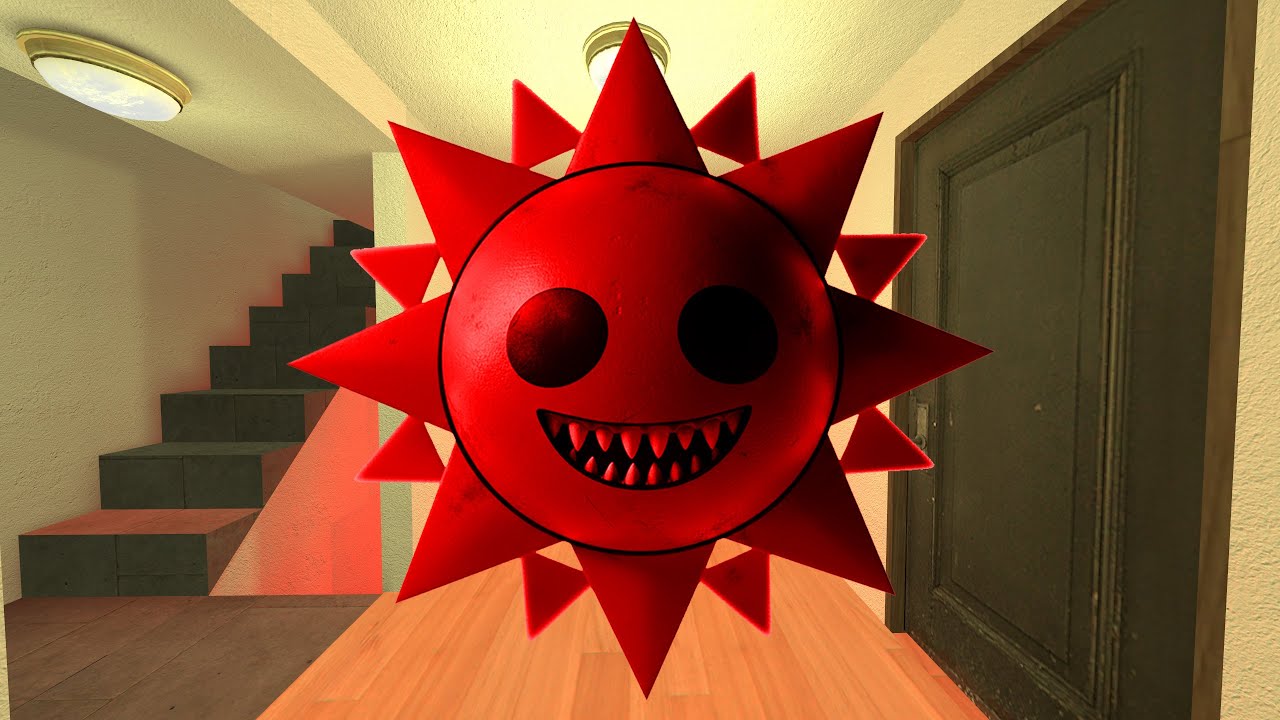 Realistic Nightmare Pyramixed Sprunki Mr. Sun Phase Demon Nextbot Gmod