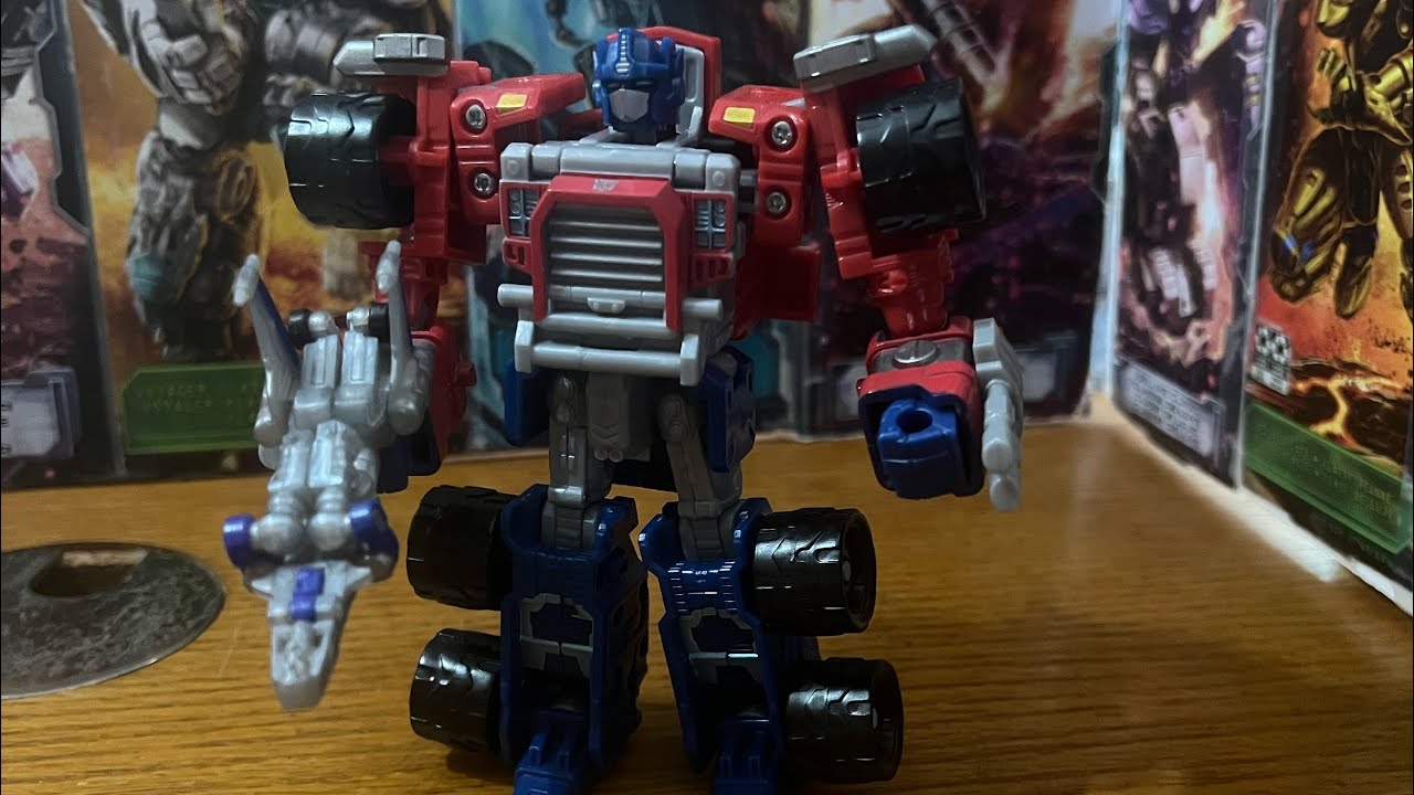 Ionacus toy reviews 757 transformers armada Optimus prime W/ overrun