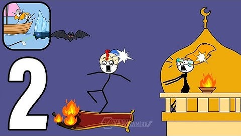 Escape Rope - Gameplay Walkthrough Part 2 Levels 26-47 (Android,iOS)