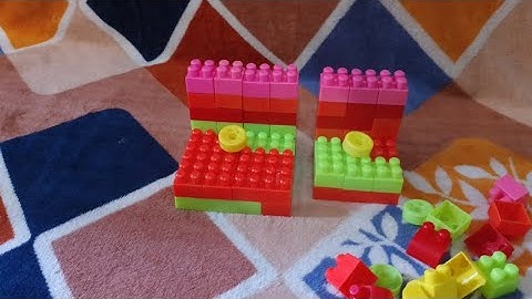 Minutes Satisfying With Unboxing Building Blocks Sofa | Tiny Cute Sofa Set Toy Review