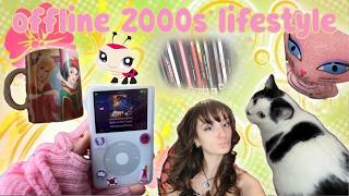 spend the day with a girl stuck in the 2000s | offline edition