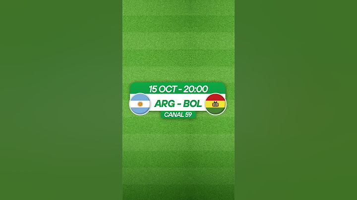¡Argentina vs Bolivia! Toda la emoción en vivo por #EntelTV y el Plan Deportes ⚽