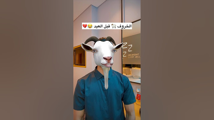 الخروف 🐏 قبل عيد الأضحى 😂💔