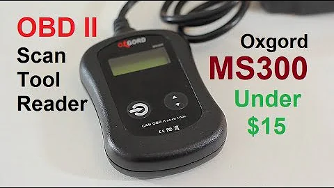 OBD II Scan Tool Reader MS300