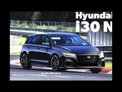 2018 Hyundai I30 N - Spy Shot Render Preview (Elantra GT N)