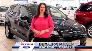 Nick Abraham Elyria Ford, Elyria Ohio.  Ford Escape lease only $169 a month with $3000 down.