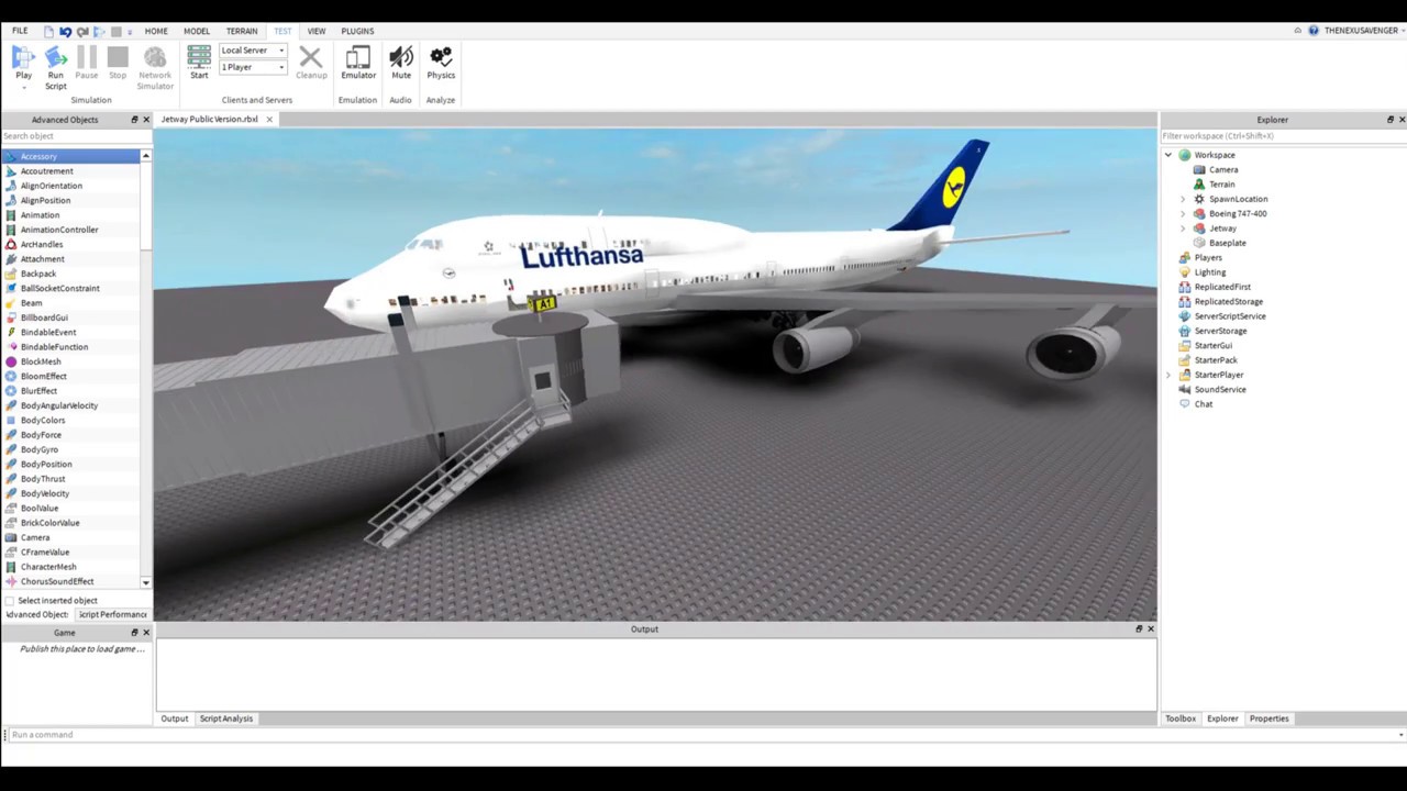 Roblox Nexus Jetway Now Free - nexus roblox