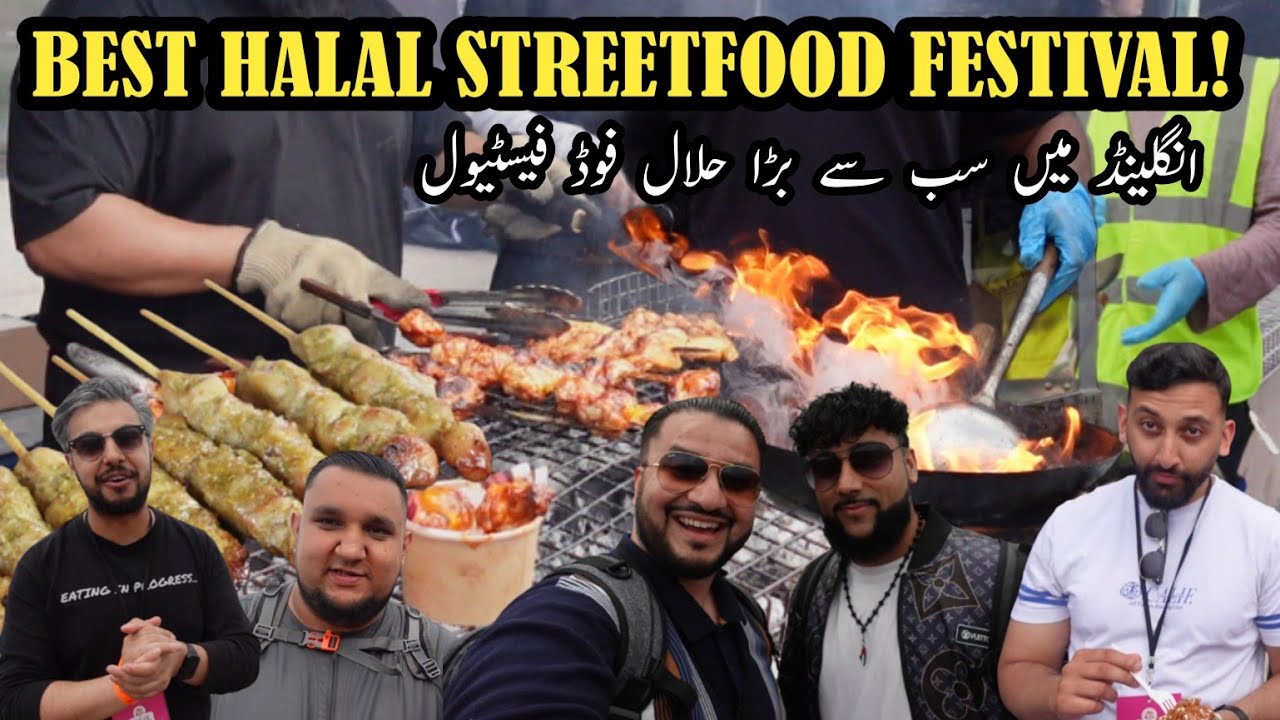 The Best BRISKET and Pull Beef Burger At The Halal Food Festival In