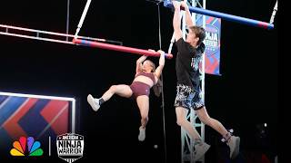 Two TOP Competitors Race Head to Head | American Ninja Warrior | NBC