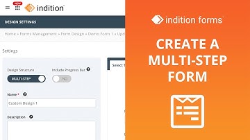 How to make a Multi-Step Form | Indition Forms
