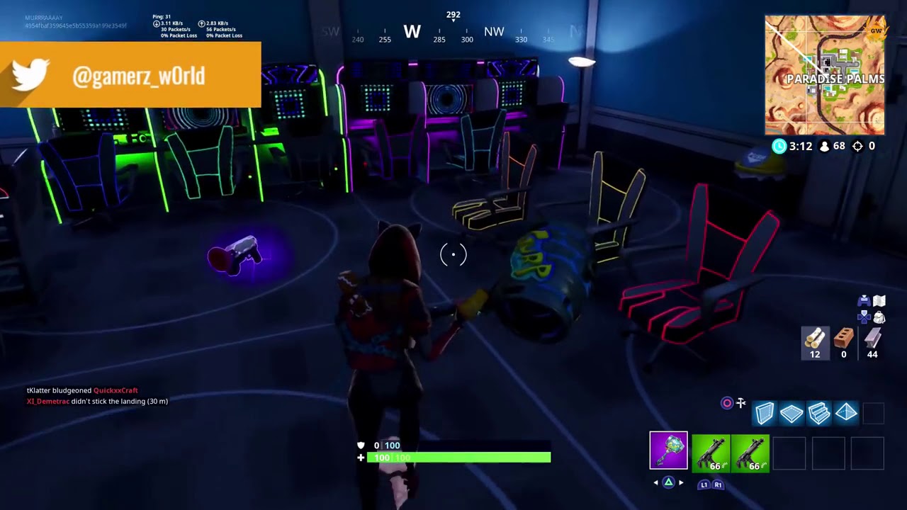 Best Place To Destroy Chairs Fortnite