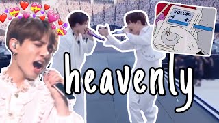 Jungkook harmonizing with other members = HEAVEN | rapline   jk