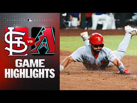Cardinals vs. D-backs Game Highlights (7/17/26) | MLB Highlights