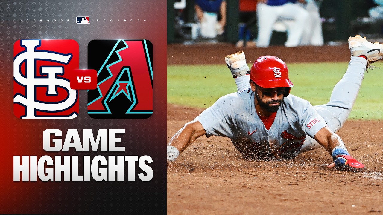 Cardinals vs. D-backs Game Highlights (7/17/26) | MLB Highlights