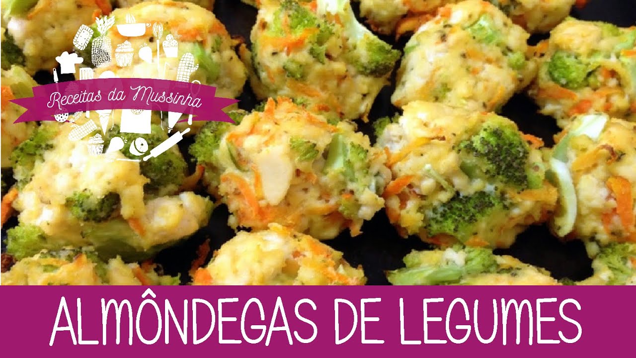 ALMÔNDEGAS DE LEGUMES EPISÓDIO 56 RECEITAS DA MUSSINHA