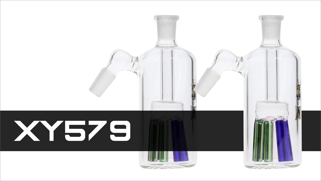 XY579 | NG NICE GLASS Multi-Color 8-Arm Ashcatcher