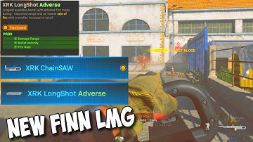 The NEW LMG Finn Chainsaw, How To Unlock It And Every Barrel That Comes With It! - Modern Warfare