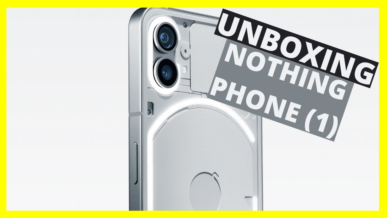 Unboxing Nothing Phone One - Lights/Glyph Interface (ASMR) - YouTube