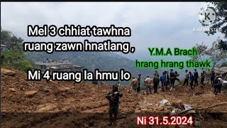 Mel 3 chhiatna ruang zawn hnatlang, Ni 31.5.2024