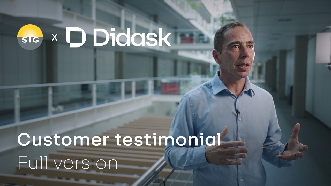 How SIG empowered its field experts to deliver training with Didask for the energy transition