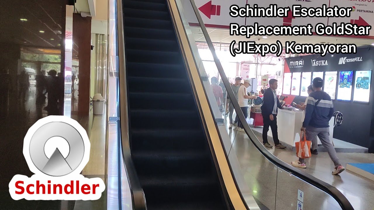 Schindler Escalator Replacement GoldStar (JIExpo) Kemayoran