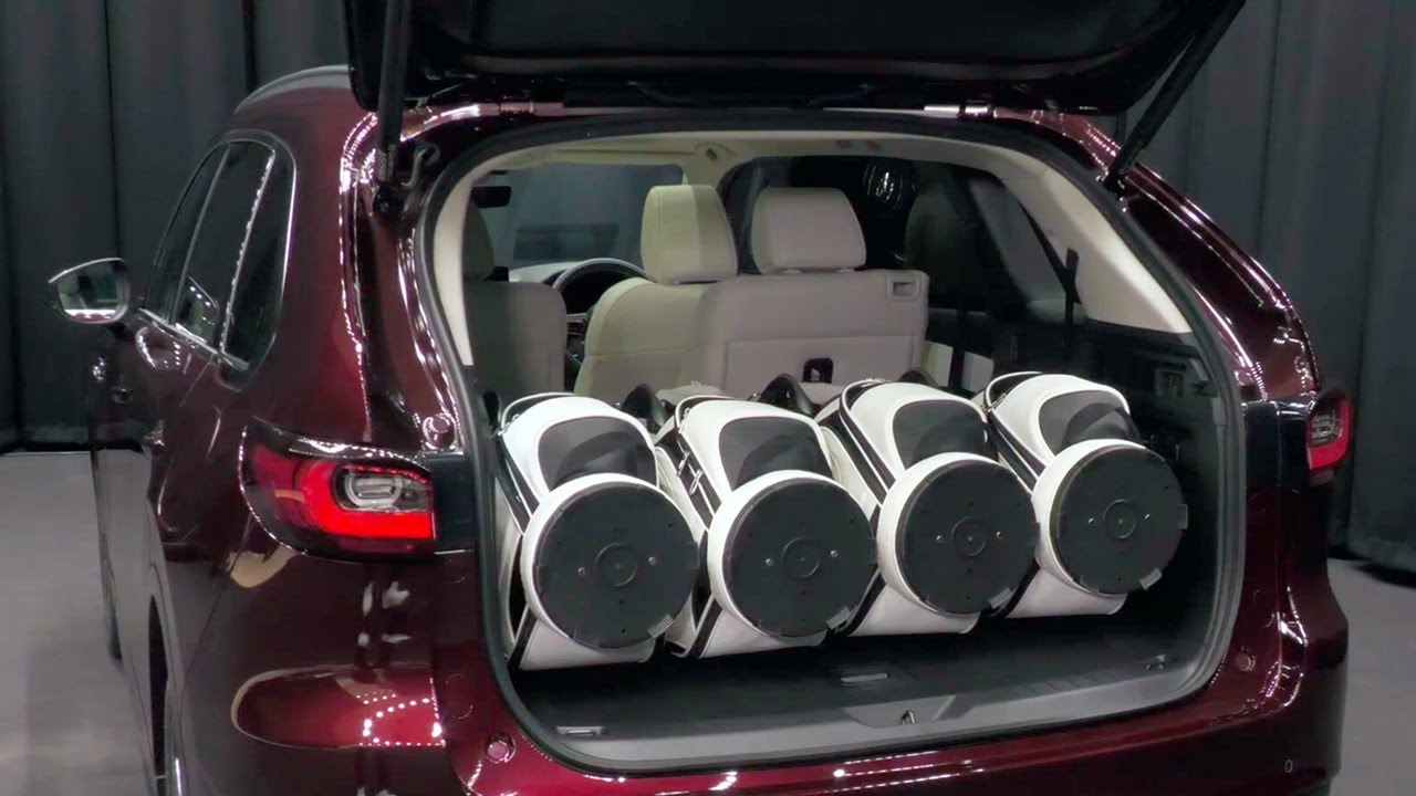 商品説明】MAZDA CX-80 荷室の積載性 - YouTube