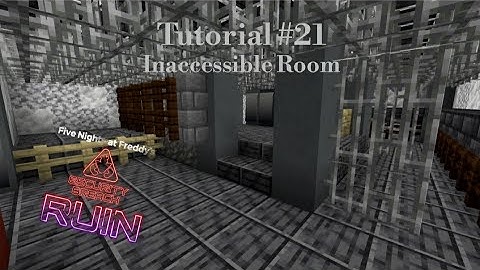 How To Build FNaF SB RUIN In Minecraft | Part 21 | Inaccessible Room