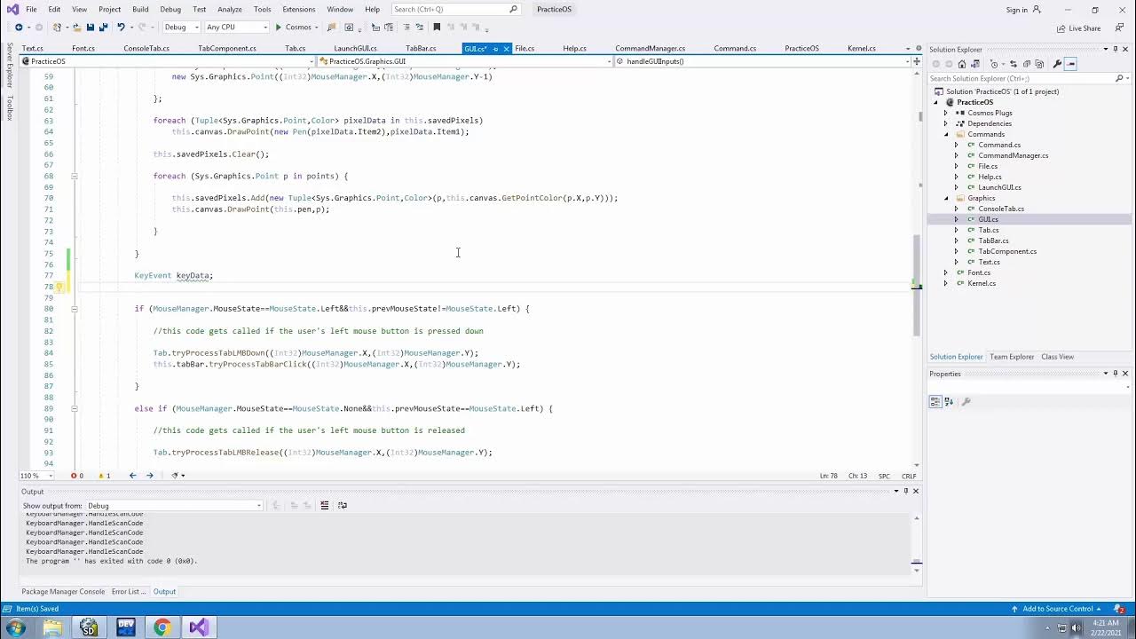 Making your own Operating System using C# - Part 6 (Keyboard) - YouTube