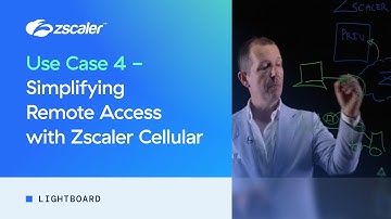 Use Case: Simplifying Remote Access with Zscaler Cellular